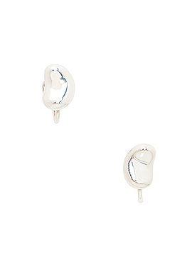 Tiffany & Co. Tiffany &amp; Co. Elsa Peretti Vintage Sterling Silver Bean Clip On Earrings (view 1)