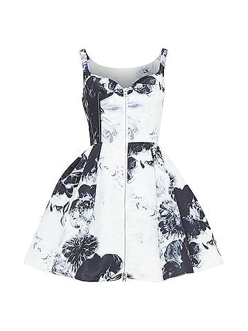 Alexander McQueen Alexander Mcqueen 2023 Floral Zip Dress (view 1)