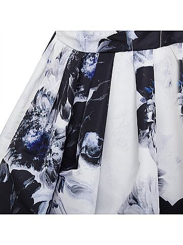 Alexander McQueen Alexander Mcqueen 2023 Floral Zip Dress (view 2)