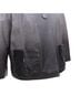 Maje 100% Leather Gray Maje Lambskin Leather Flare Jacket Size S - photo 2