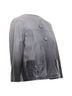 Maje 100% Leather Gray Maje Lambskin Leather Flare Jacket Size S - photo 3