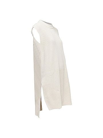 Jil Sander Jil Sander Cotton Cashmere Silk Dress Vest (view 1)