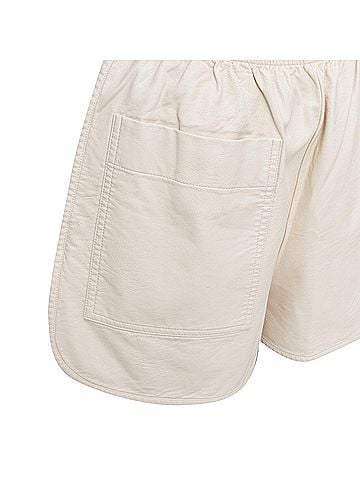 Stella McCartney Stella Mccartney Faux Leather Shorts (view 2)