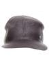 Hermès 100% Straw Black Hermes Straw Silver Logo Cap Hat One size - photo 3