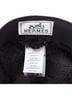 Hermès 100% Straw Black Hermes Straw Silver Logo Cap Hat One size - photo 7