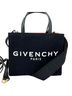 Givenchy 100% Canvas Black Givenchy Mini G Shopper Black Canvas Tote Bag One size - photo 1