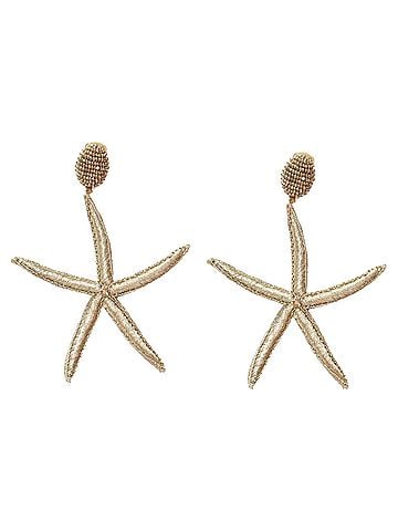 Oscar De La Renta Oscar De La Renta Starfish Clip On Earrings (view 1)