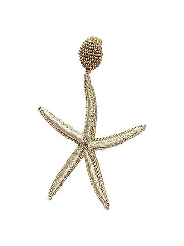 Oscar De La Renta Oscar De La Renta Starfish Clip On Earrings (view 2)