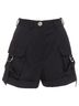 Balmain 100% Wool Black Balmain Wool Cargo Shorts Size 4 - photo 1