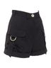 Balmain 100% Wool Black Balmain Wool Cargo Shorts Size 4 - photo 3