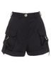 Balmain 100% Wool Black Balmain Wool Cargo Shorts Size 4 - photo 8