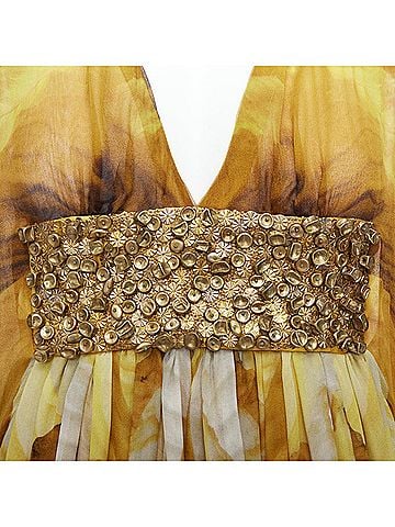 Alexander McQueen Alexander Mcqueen 2011 Embellished Kaftan Dress (view 2)