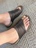 Taos 100% Leather Brown Sandals Size 9 - photo 7