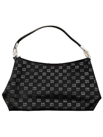 DKNY Vintage Y2K Donna Karan Monogram Shoulder Bag (view 1)