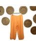 J.Jill 100% Linen Solid Orange Linen Pants Size L - photo 2