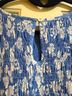 Oliphant 100% Cotton Floral Blue Casual Dress Size M - photo 5