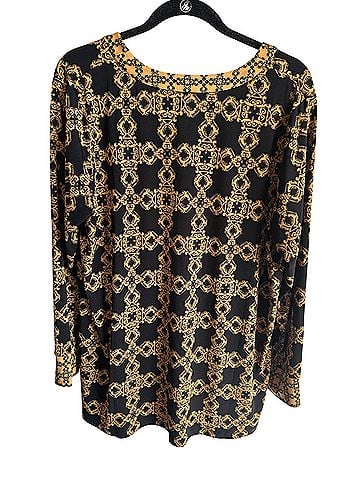 Susan Graver Long Sleeve Top (view 2)