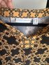 Susan Graver Floral Black Gold Long Sleeve Top Size 1X - photo 3