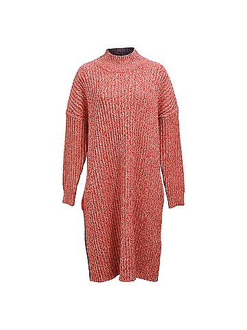 Jil Sander Jil Sander Knitted Sweater Midi Dress in Multicolor Wool (view 1)