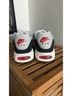 Nike Gray White Black Red Sneakers Size 12 - photo 5