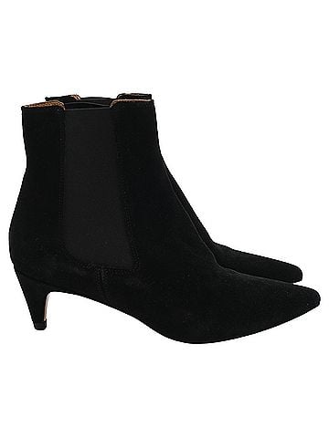 Isabel Marant Isabel Marant Deone 50 Ankle Boots in Black Suede (view 1)