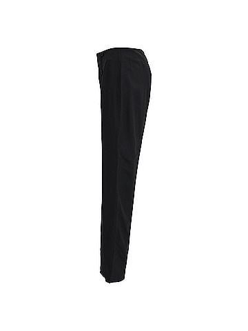Alexander McQueen Alexander McQueen Button Detailed Trousers in Black Acetate (view 2)