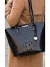 Brahmin 100% Leather Black Leather Shoulder Bag One size - photo 5