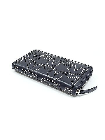Jimmy Choo Jimmy Choo Round Long Wallet for Women, Black Leather (view 2)