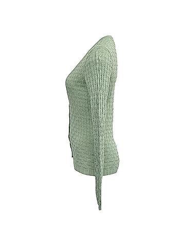 Missoni Missoni Buttoned Cardigan in Green Rayon (view 2)