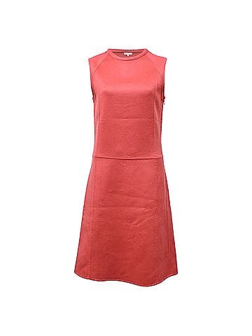 Marc Jacobs Marc Jacobs Sleeveless Knee Length Dress in Orange Cashmere (view 1)