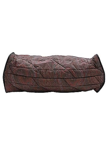 ETRO Etro Paisley-Print Quilted Tote Bag in Brown Nylon (view 2)