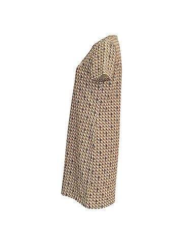 Tory Burch Tory Burch Basket Weave Mini T-Shirt Dress in Multicolor Cotton (view 2)