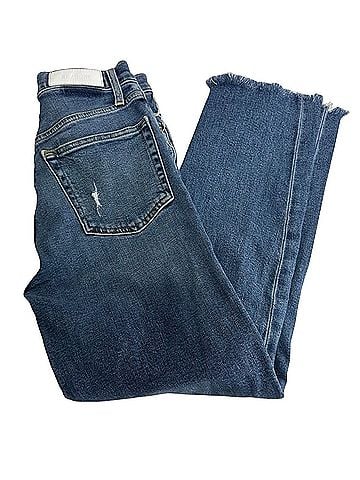 RE/DONE 70s ultra high rise stove pipe
Waist lying flat is approx 12 in
Inseam is 26 i Jeans (view 1)