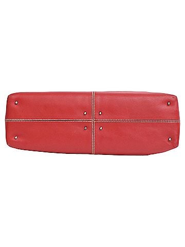 Tod's Tod's D Tote Bag in Burgundy Leather (view 2)