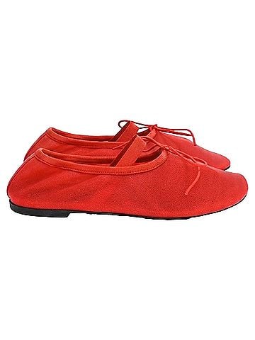Proenza Schouler Proenza Schouler Glove Mary Jane Ballerinas in Red Polyamide (view 1)