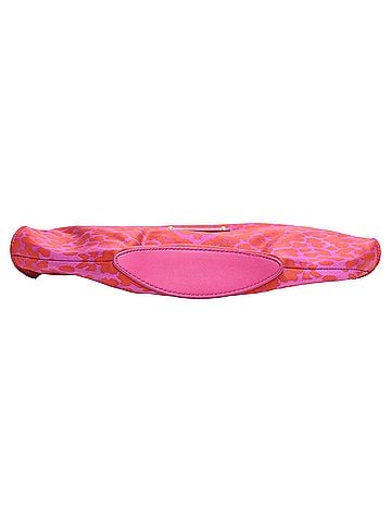 Alexander McQueen Alexander McQueen De Manta Clutch Bag in Pink (view 2)