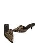 Stuart Weitzman Snake Print Multi Color Heels Size 7 1/2 - photo 1