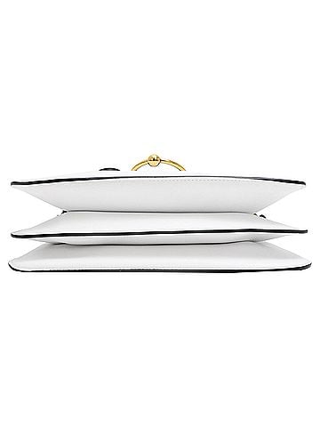 J.W. Anderson J.W.Anderson Pierce Bag in White Leather (view 2)