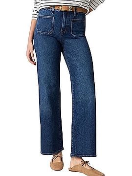 J.Crew Factory Store Curvy Full Length Slim Wide Leg Jeans Jeans (view 1)
