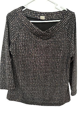 Notations Long Sleeve Blouse (view 1)