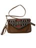 Aldo Animal Print Aztec Or Tribal Print Multi Color Brown Leather Crossbody Bag One size - photo 1