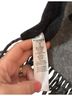 Coach 100% Cashmere Gray Scarf One size - photo 2