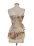 Allison 100% Polyester Tan Allison Sleeveless Blouse Size S - photo 2