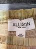 Allison 100% Polyester Tan Allison Sleeveless Blouse Size S - photo 4