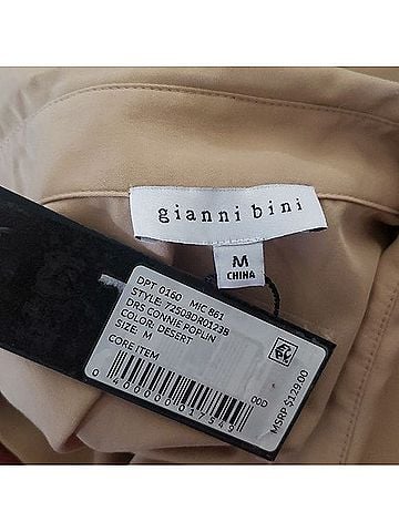 Gianni Bini Connie Poplin Casual Dress (view 2)