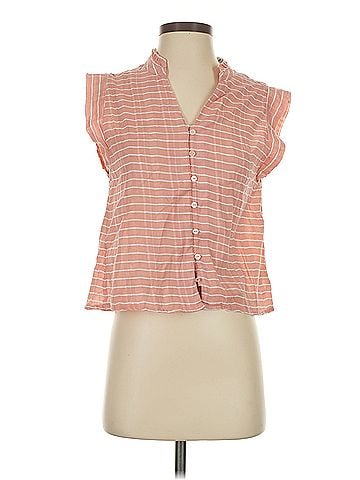 Carve Designs Carve Designs Sleeveless Button Down Shirt (view 1)