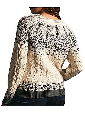 Anthropologie Anthropologie Fair Isle Sweater Casual Sweaters (view 2)
