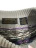 Eddie Bauer 100% Cotton Fair Isle Brown Red Pullover Sweater Size L - photo 2