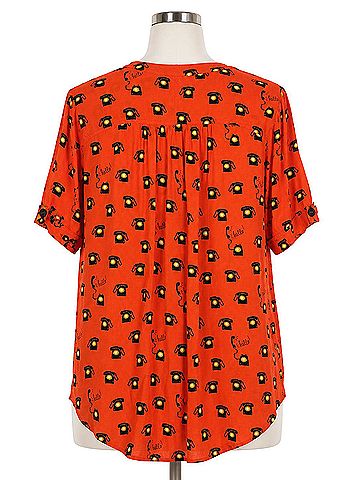 Anthropologie Colloquial Blouse Short Sleeve Blouse (view 2)