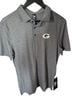 Lululemon Athletica Gray Short Sleeve Button-Down Shirt Size M - photo 1